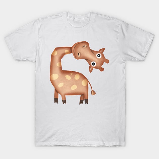 Giraffe T-Shirt by MyBeautifulFiles